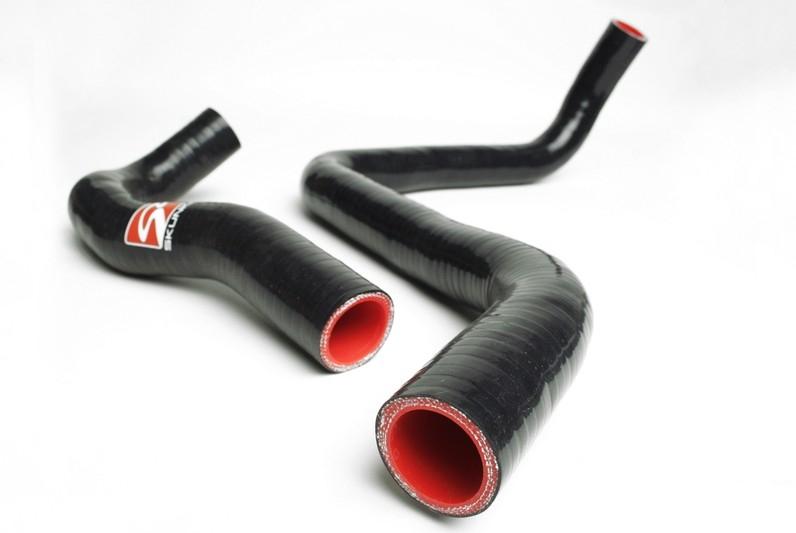 Skunk2 Honda/Acura B16A Engines Radiator Hose Kit (Blk/Rd 2 Hose Kit)