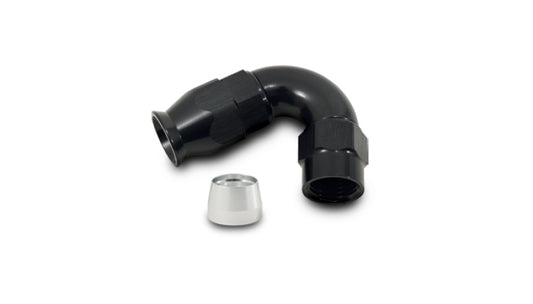 Vibrant -8AN 120 Degree Hose End Fitting for PTFE Lined Hose