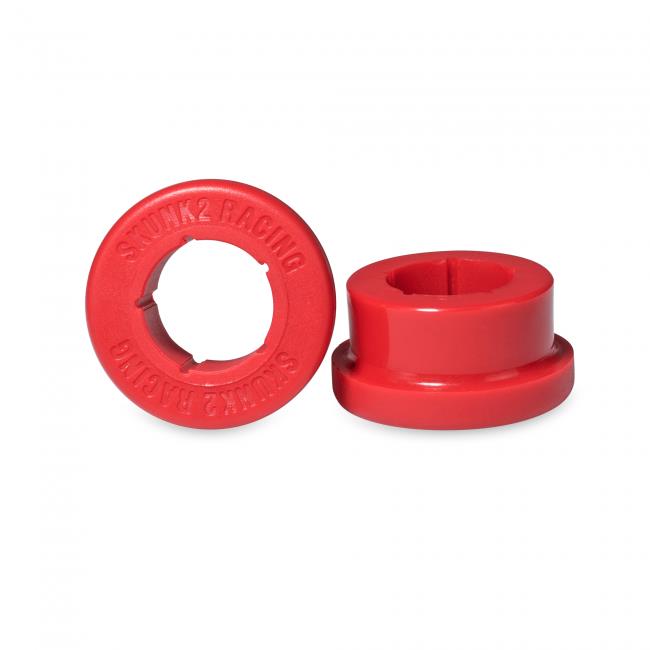 Skunk2 96-00 Honda Civic Front Spherical Bushing Compliance Bracket - Clear