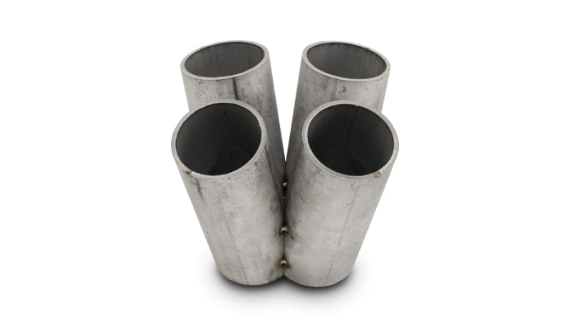 Vibrant 4 into 1 SS Turbo Mani Collector for GT28/30/35 in Flange 48mm Pipe OD 4.5in tall 58mm out