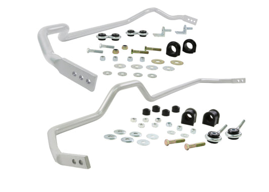 Whiteline Sway Bar Kit 27mm Front 22mm Rear Adjustable Complete Handling Upgrade