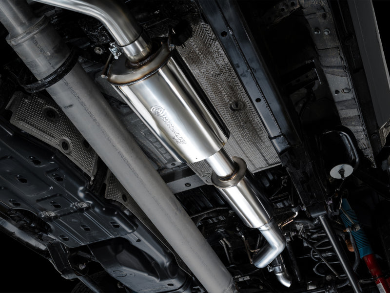 AWE Exhaust for 4th Gen Toyota Tacoma Dual Chrome Silver Tips