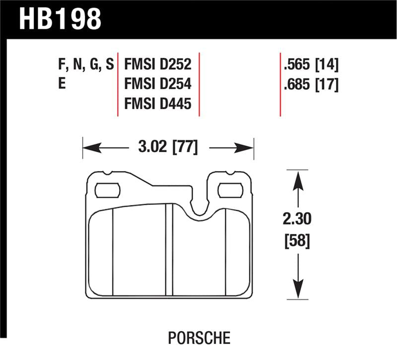Hawk HPS Street Brake Pads