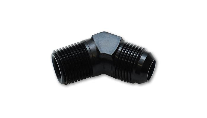Vibrant -6AN to 3/8in NPT 90 Degree Elbow Adapter Fitting