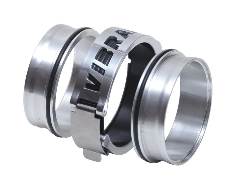 Vibrant Stainless Steel Weld Fitting w/ O-Rings for 3in OD Tubing