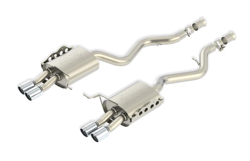 Borla 15-16 Dodge Charger Hellcat 6.2L V8 ATAK Catback Exhaust w/ Valves No Tips Factory Valance