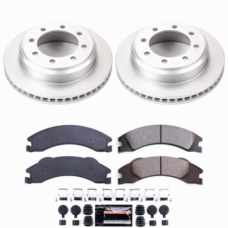Power Stop 08-14 Ford E-150 Rear Z23 Coated Brake Kit