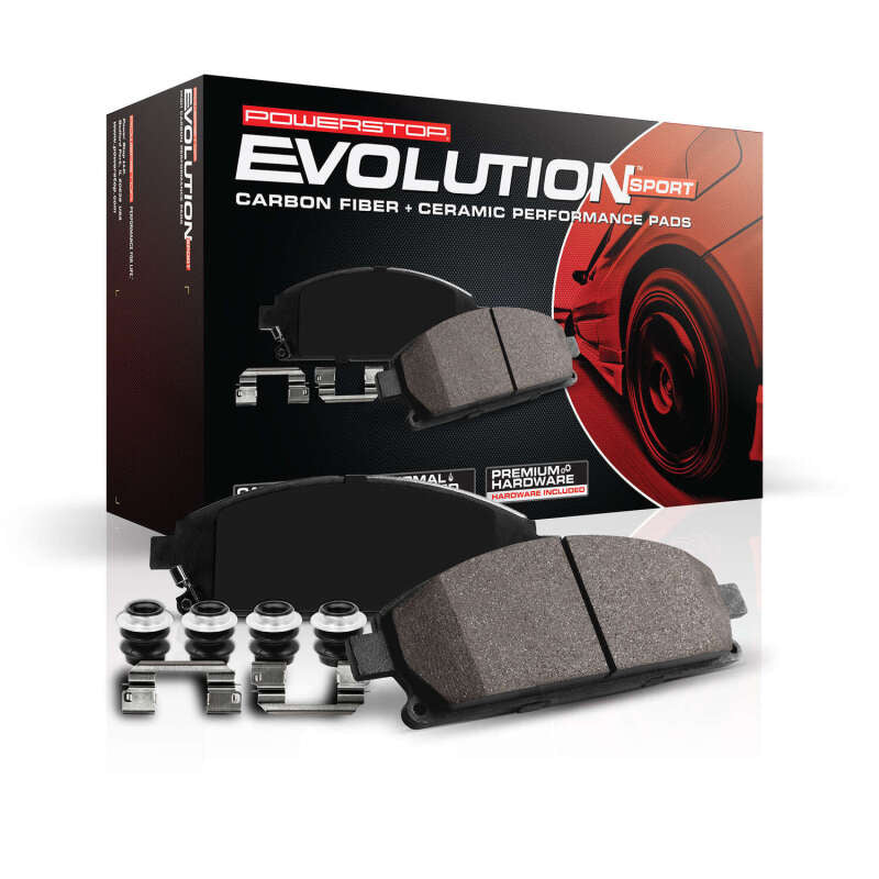 Power Stop 2024 Toyota Venza Rear Z23 Evo Sport Pad w/Hardware