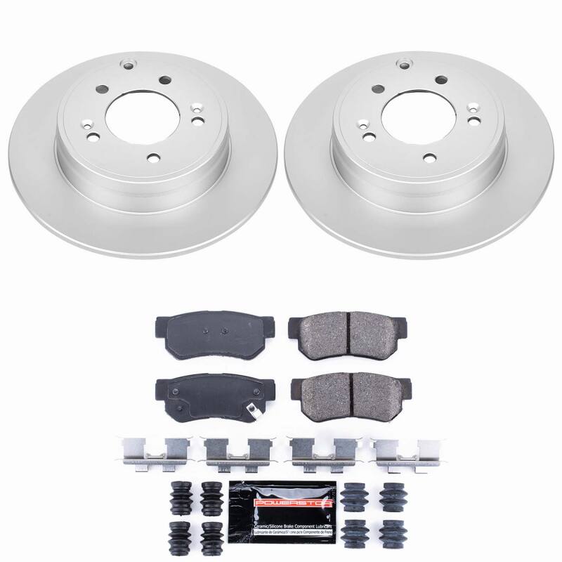 Power Stop 06-08 Hyundai Sonata Rear Z23 Coated Brake Kit