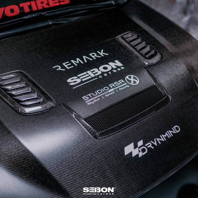 Seibon 2023 Toyota GR Corolla VS-Style Double-Sided Carbon Hood  - Gloss Finish