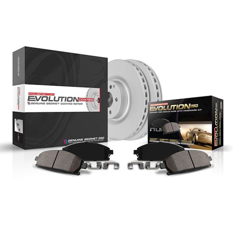Power Stop 21-24 Acura TLX Rear Z17 Coated Brake Kit
