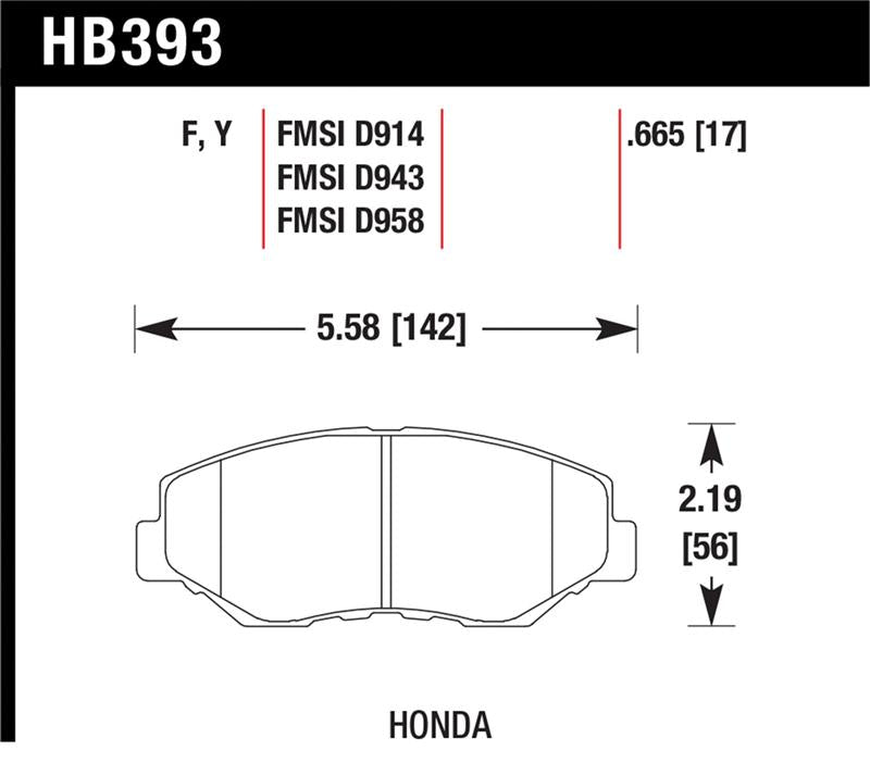Hawk LTS Street Brake Pads