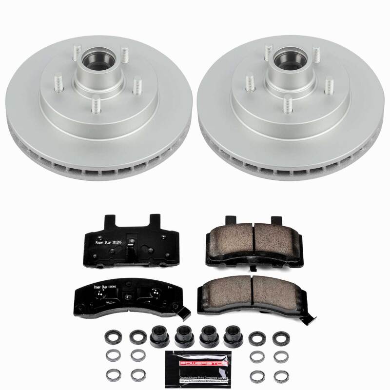 Power Stop 98-00 Chevrolet Tahoe Front Z23 Coated Brake Kit