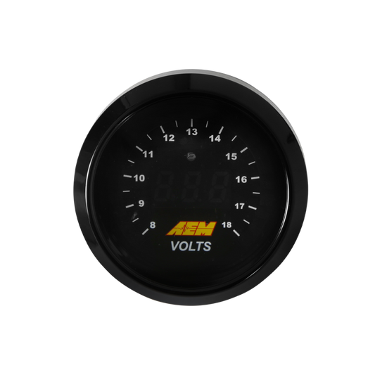 AEM 52mm Voltmeter Digital Gauge