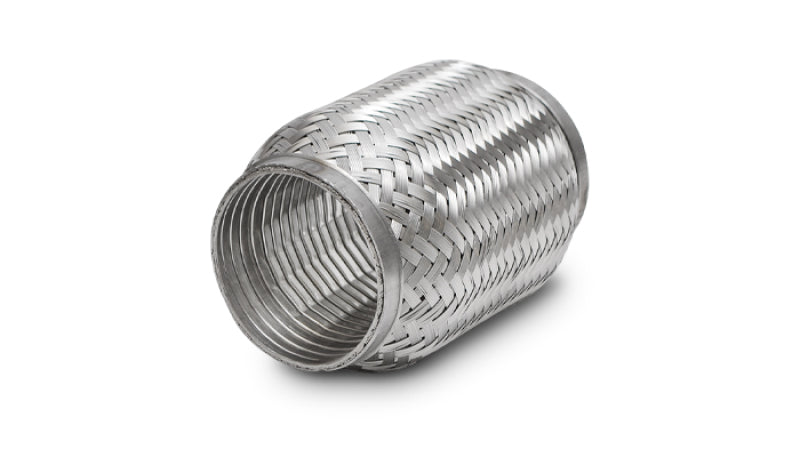 Vibrant SS Turbo Flex Coupling With Interlock Liner 2in Inlet/Outlet x 6in Long
