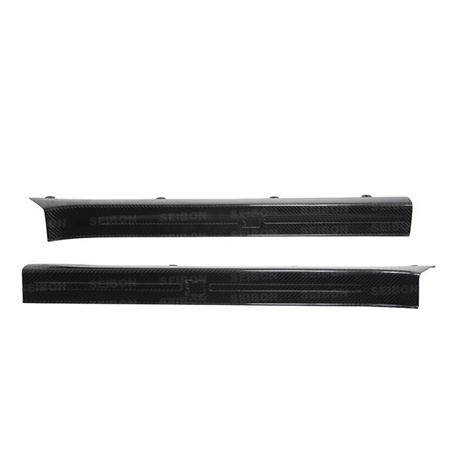 Seibon 09-10 Nissan GTR R35 OEM Style Carbon Fiber Door Sills (Pair)