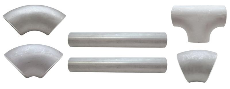 Vibrant 1.25in Nom. Schedule-10 T304 SS Long Radius 90 deg. Elbow