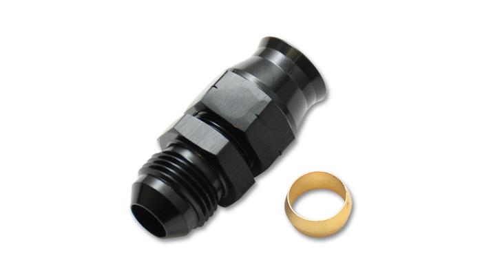 Vibrant -4AN Tube Nut Fitting - Aluminum