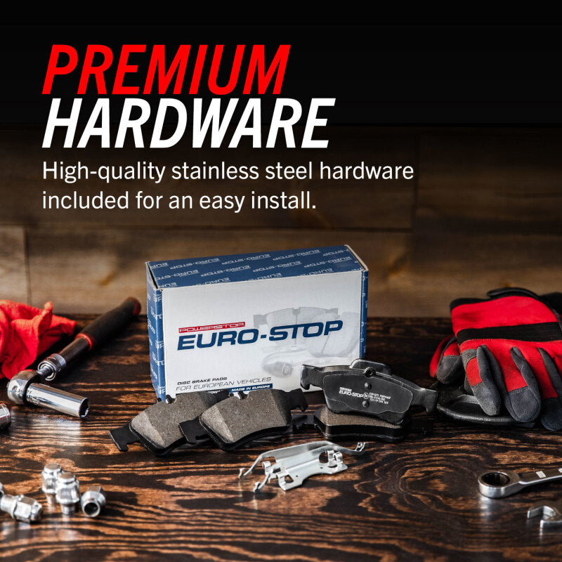 Power Stop 07-08 Jaguar S-Type Front Euro-Stop Brake Kit