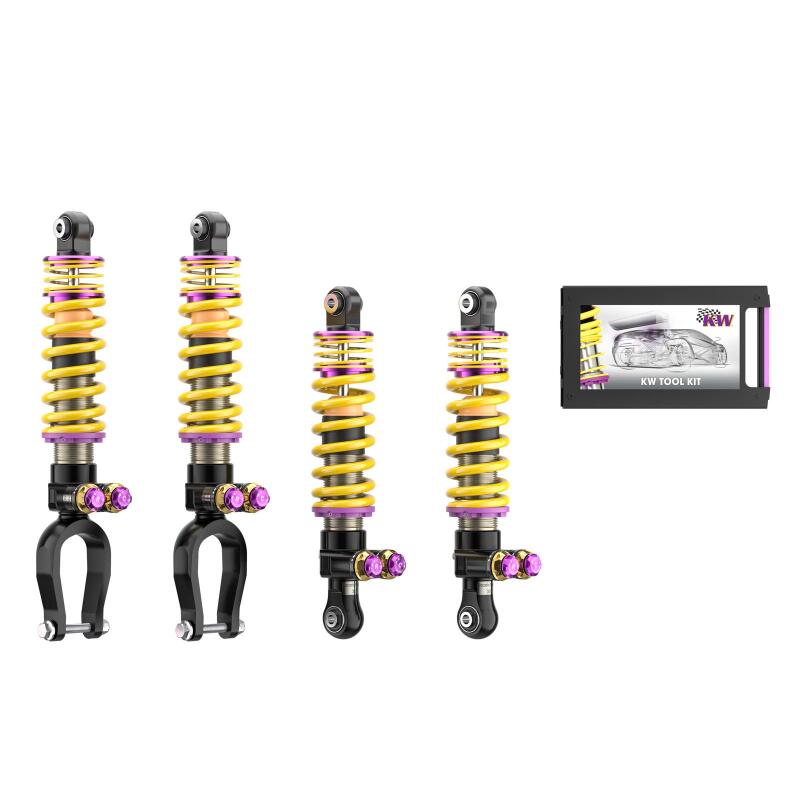 KW Coilover Kit V5 Bundle 2020 Chevrolet C8 Corvette Stingray w/ NoseLift