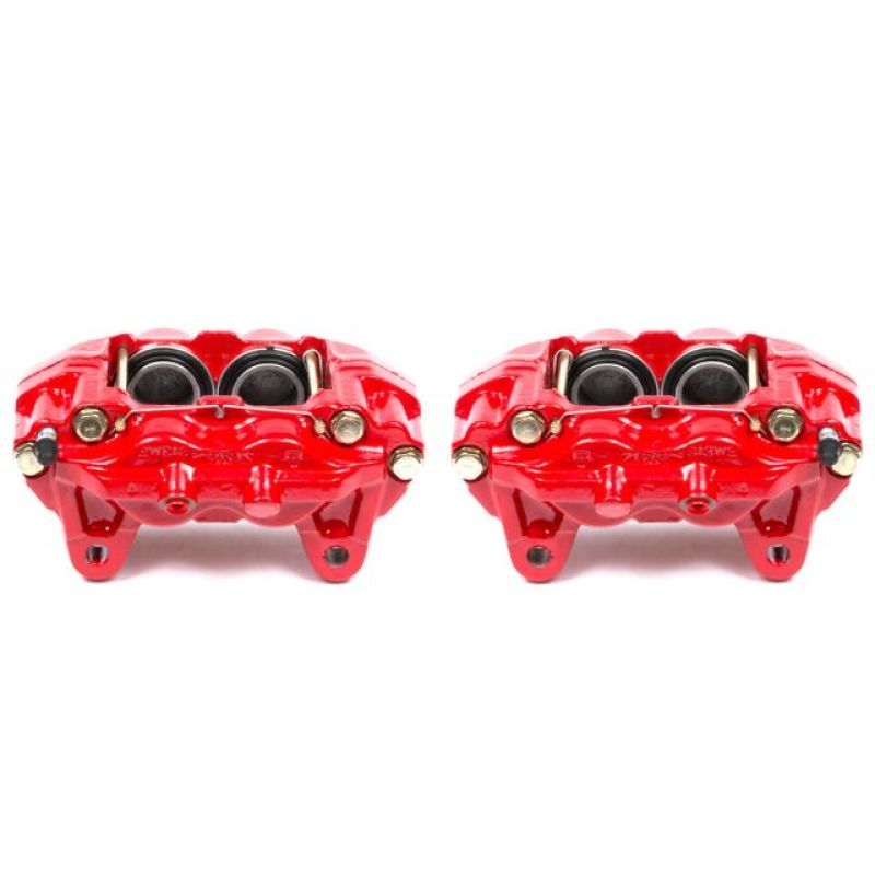 Power Stop 01-03 Toyota Sequoia Front Red Calipers w/o Brackets - Pair