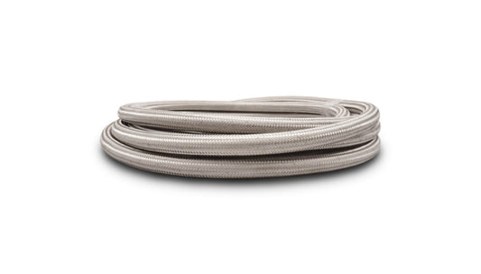 Vibrant SS Braided Flex Hose w/ PTFE Liner -6 AN (10 foot roll)