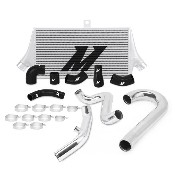 Mishimoto 2015 Subaru WRX Top-Mount Intercooler Kit - Powder Coated Black & Wrinkle Red Pipes