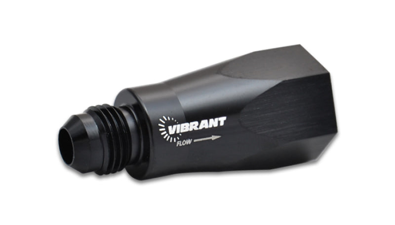 Vibrant -12AN Male to Female -12ORB Inline Check Valve