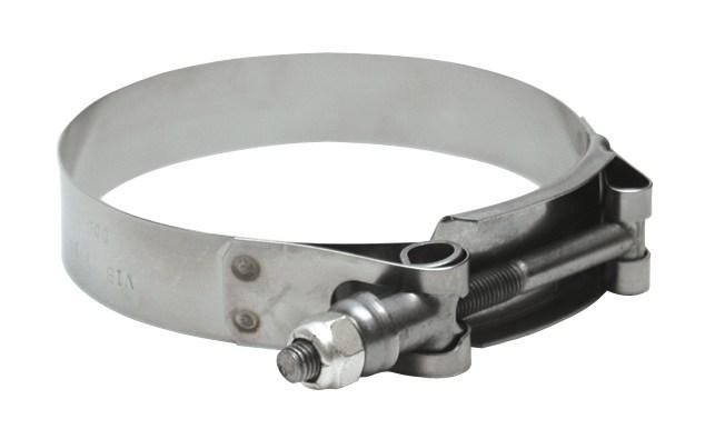 Vibrant SS T-Bolt Clamps Pack of 2 Size Range: 2.75in to 3.10in O.D. For use with 2.5in I.D. coup
