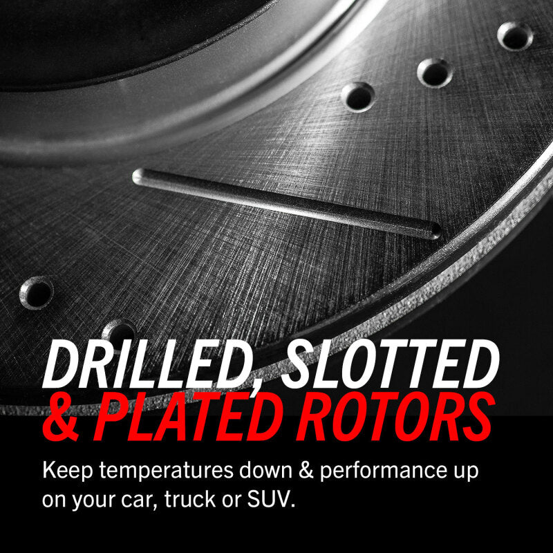 Power Stop 24-26 Toyota Tacoma Front Drilled & Slotted Rotor - Pair