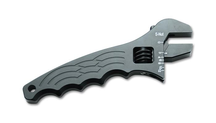 Vibrant -4AN Aluminum Wrench - Anodized Black (individual retail packaged)
