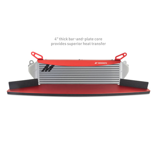 Mishimoto 2023+ Toyota GR Corolla Intercooler & Pipe Kit - Silver Cooler - Black Pipes