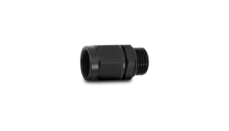 Vibrant -8AN Female to -10AN Male Straight Cut Adapter with O-Ring