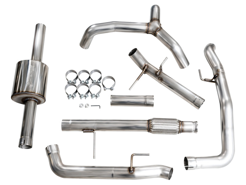 AWE 4th Gen GM 1500 5.3L 0FG Catback Split Rear Exit (w/ Bumper Cutouts) - OE Tips