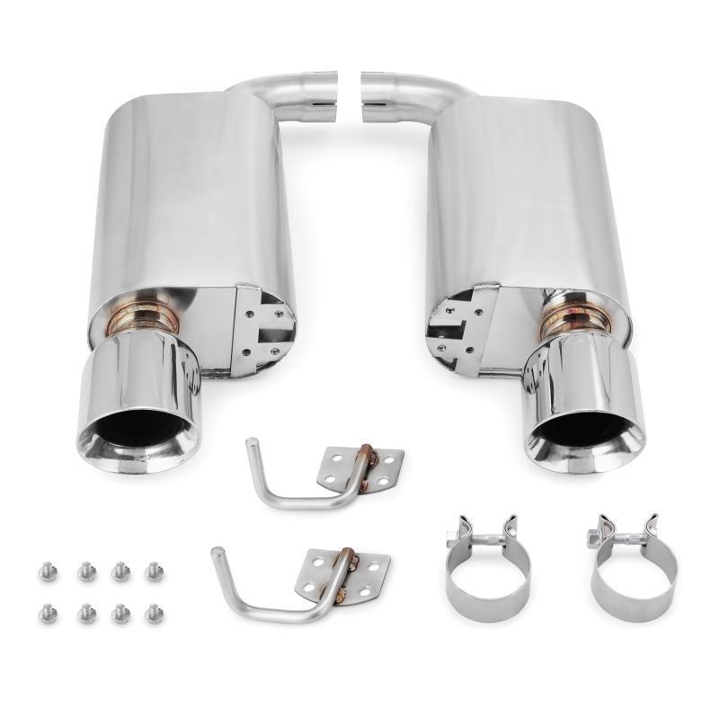 Mishimoto 2015+ Ford Mustang Axleback Exhaust Race w/ Polished Tips