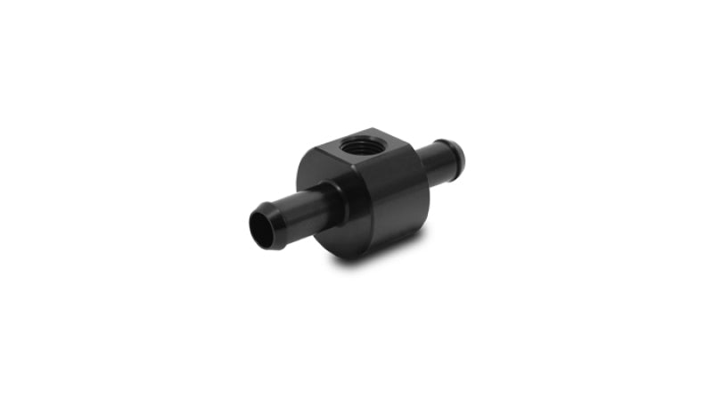 Vibrant Inline Barbed Union for 3/8in ID Hose with 1/8in NPT Port