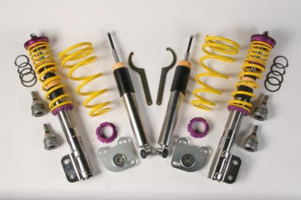 KW Coilover Kit V1 Ford Mustang incl. GT - not Cobra; front and rear coilovers